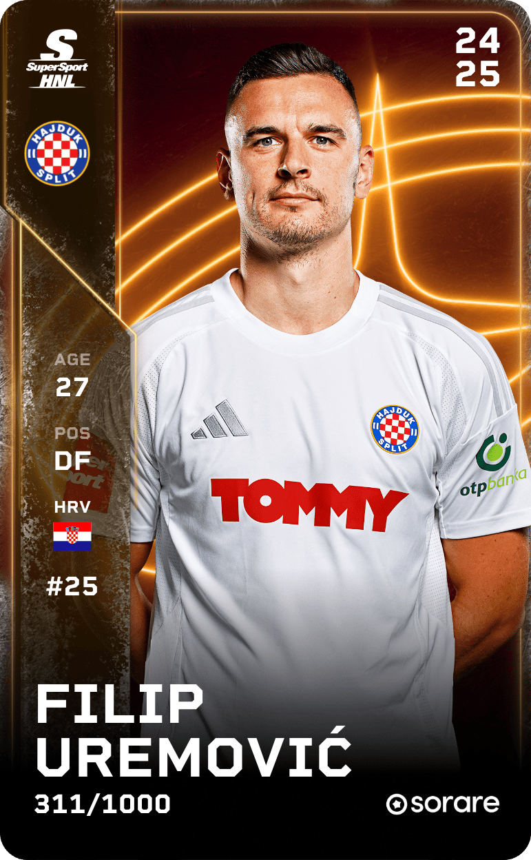 Filip Uremović 2024-25 • Limited 311/1000