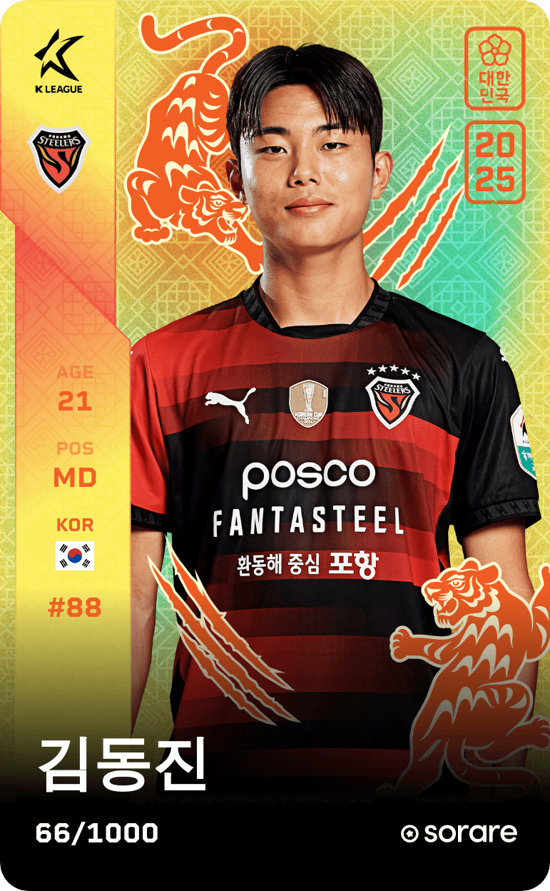 Kim Dong-Jin 2025-26 • Limited 66/1000