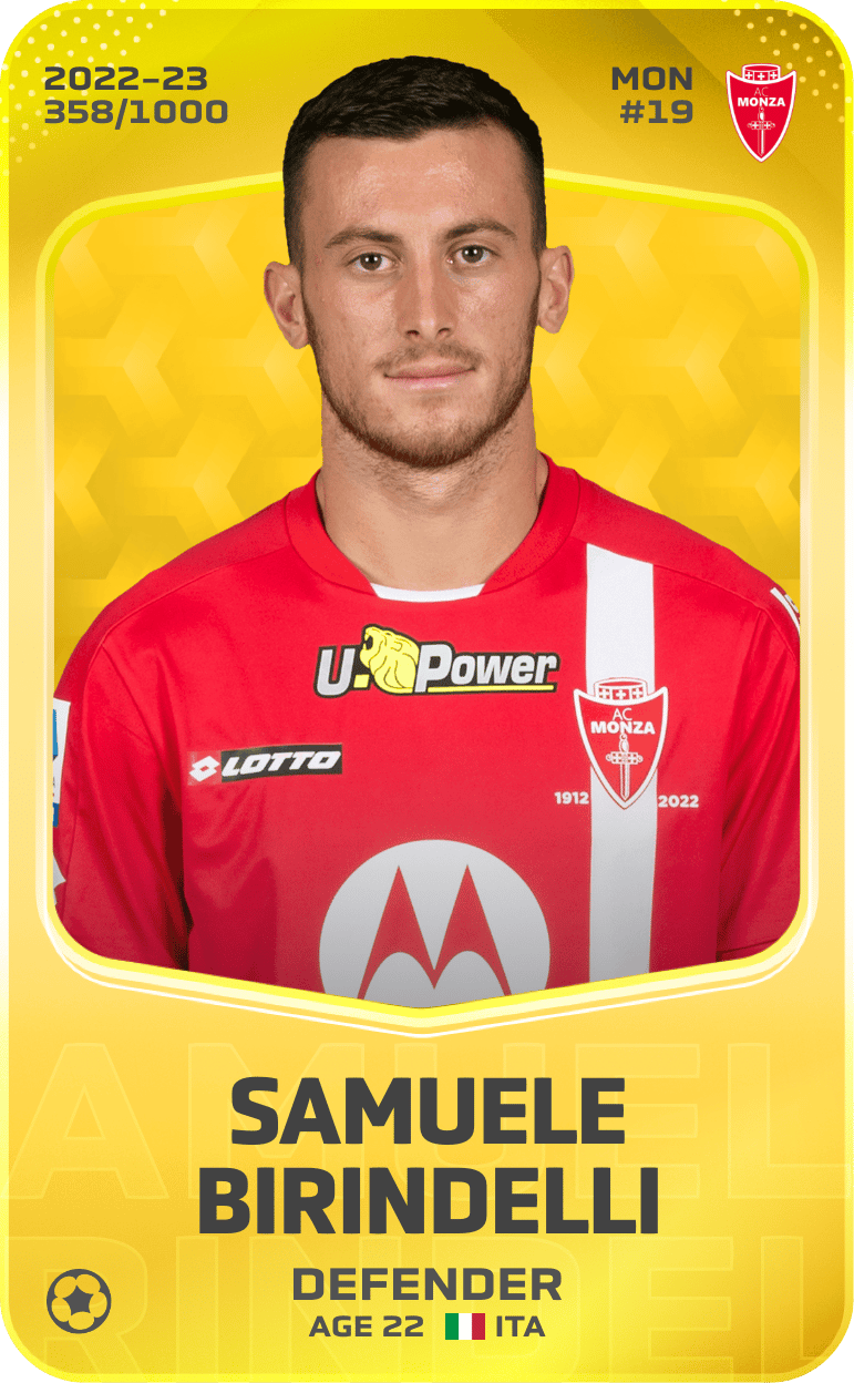 Samuele Birindelli 2022-23 • Limited 358/1000