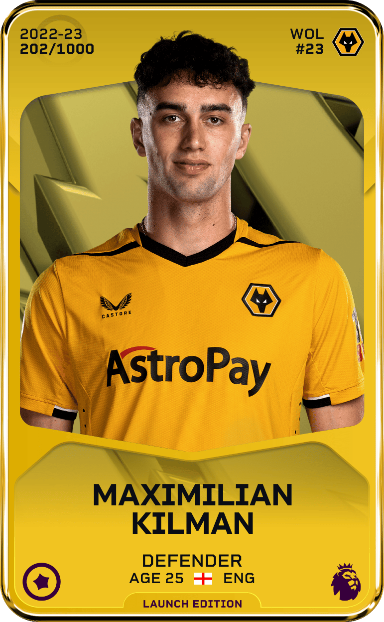 Maximilian Kilman 2022-23 • Limited 202/1000