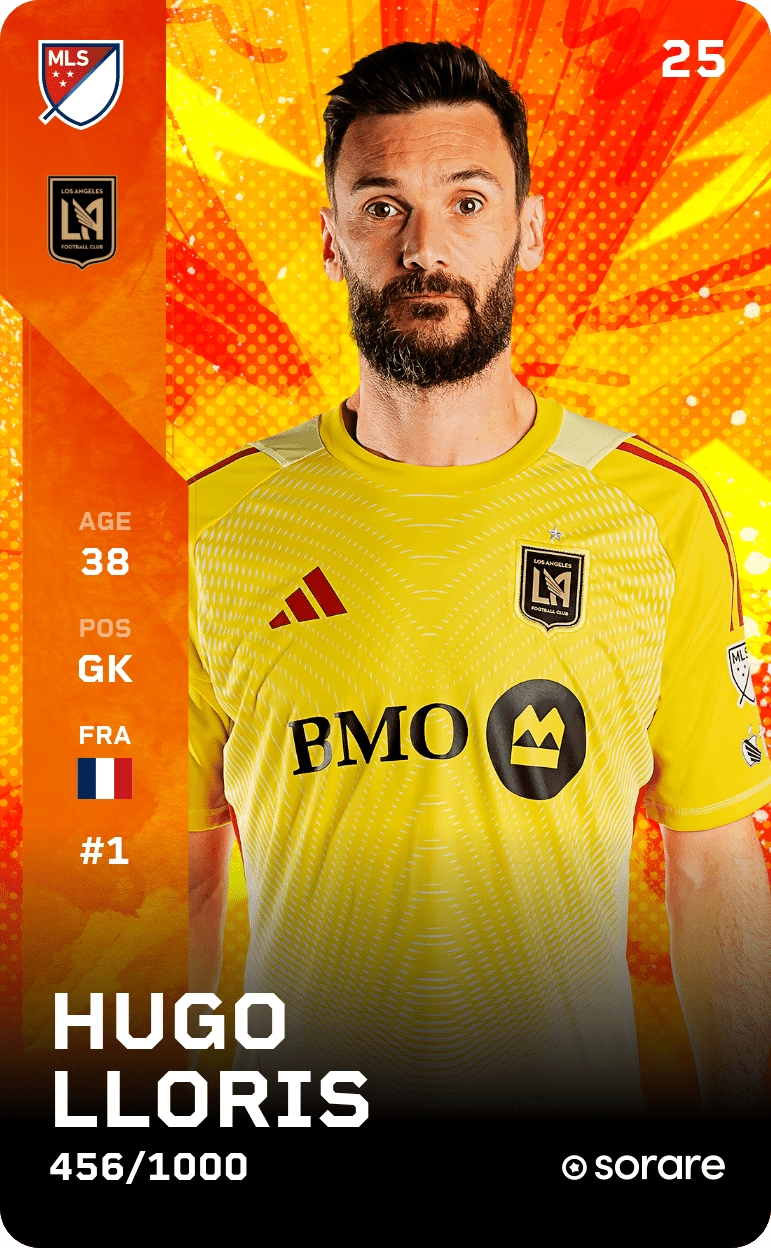 Hugo Lloris 2025-26 • Limited 456/1000