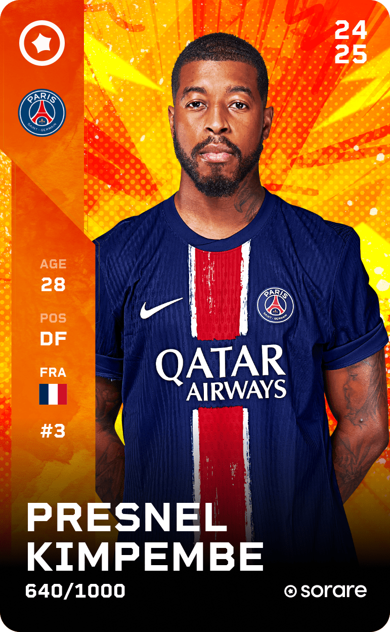 Presnel Kimpembe 2024-25 • Limited 640/1000
