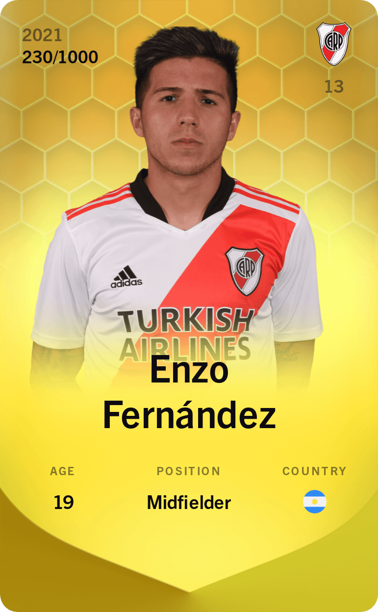 Enzo Fernández 2021-22 • Limited 230/1000