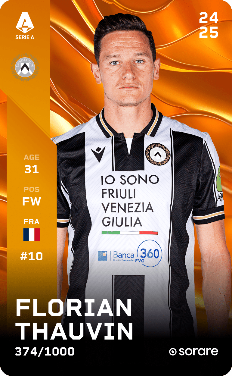 Florian Thauvin 2024-25 • Limited 374/1000