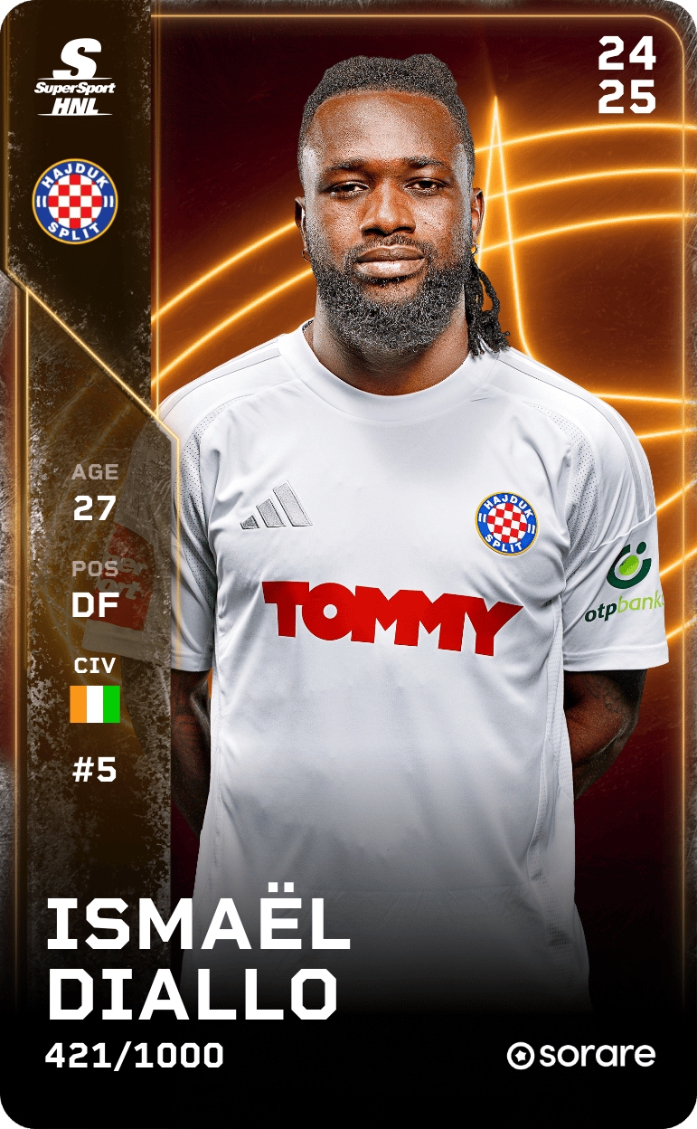 Ismaël Diallo 2024-25 • Limited 421/1000