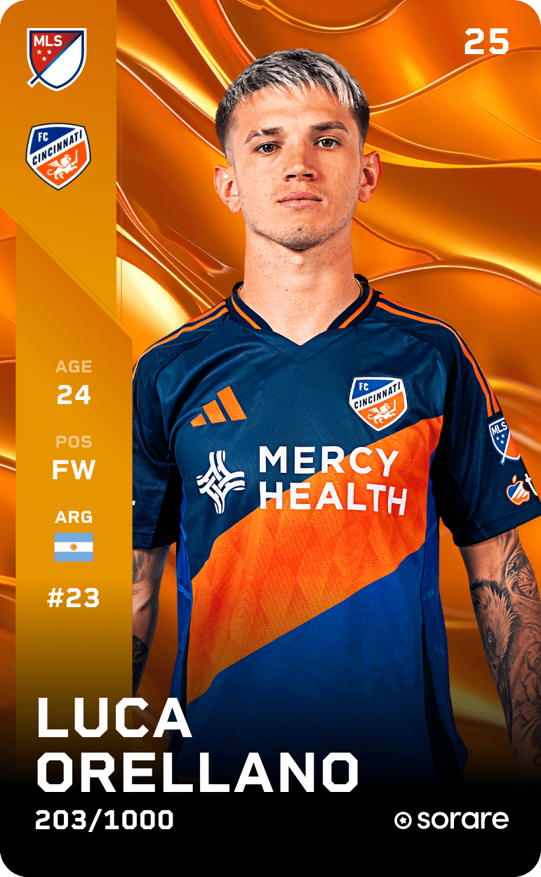 Luca Orellano 2025-26 • Limited 203/1000