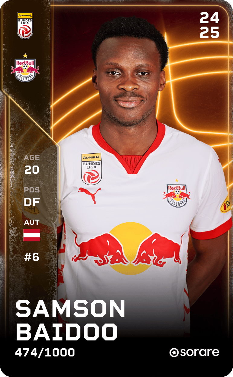 Samson Baidoo 2024-25 • Limited 474/1000