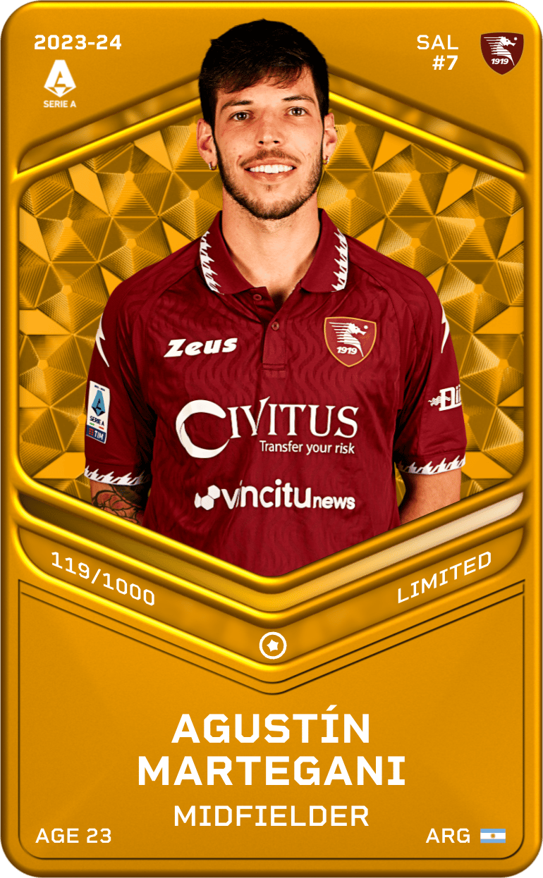 Agustín Martegani 2023-24 • Limited 119/1000