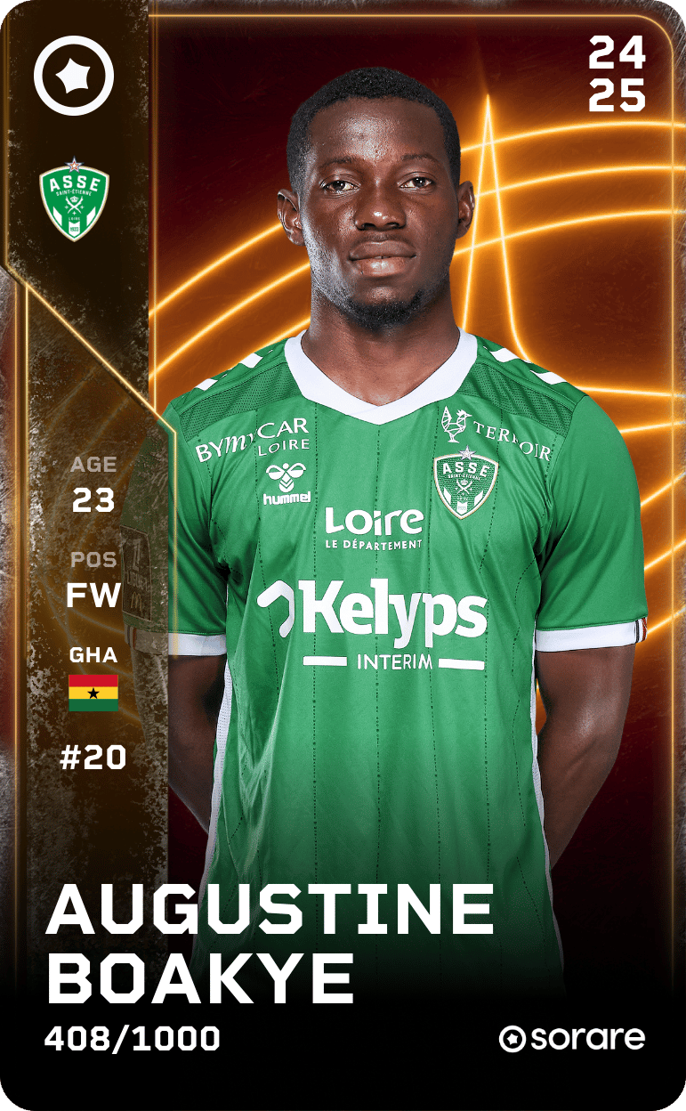 Augustine Boakye 2024-25 • Limited 408/1000