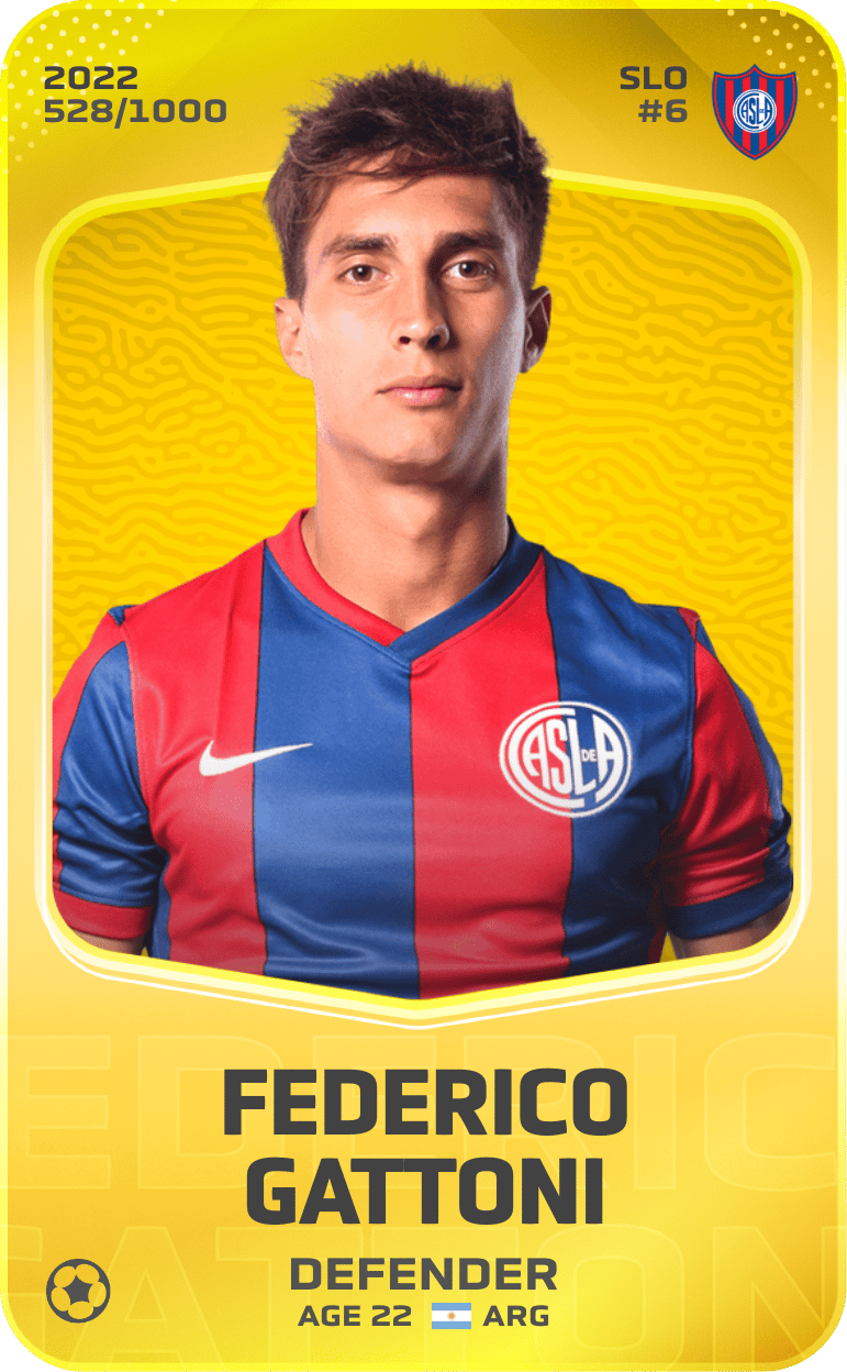 Federico Gattoni 2022-23 • Limited 528/1000