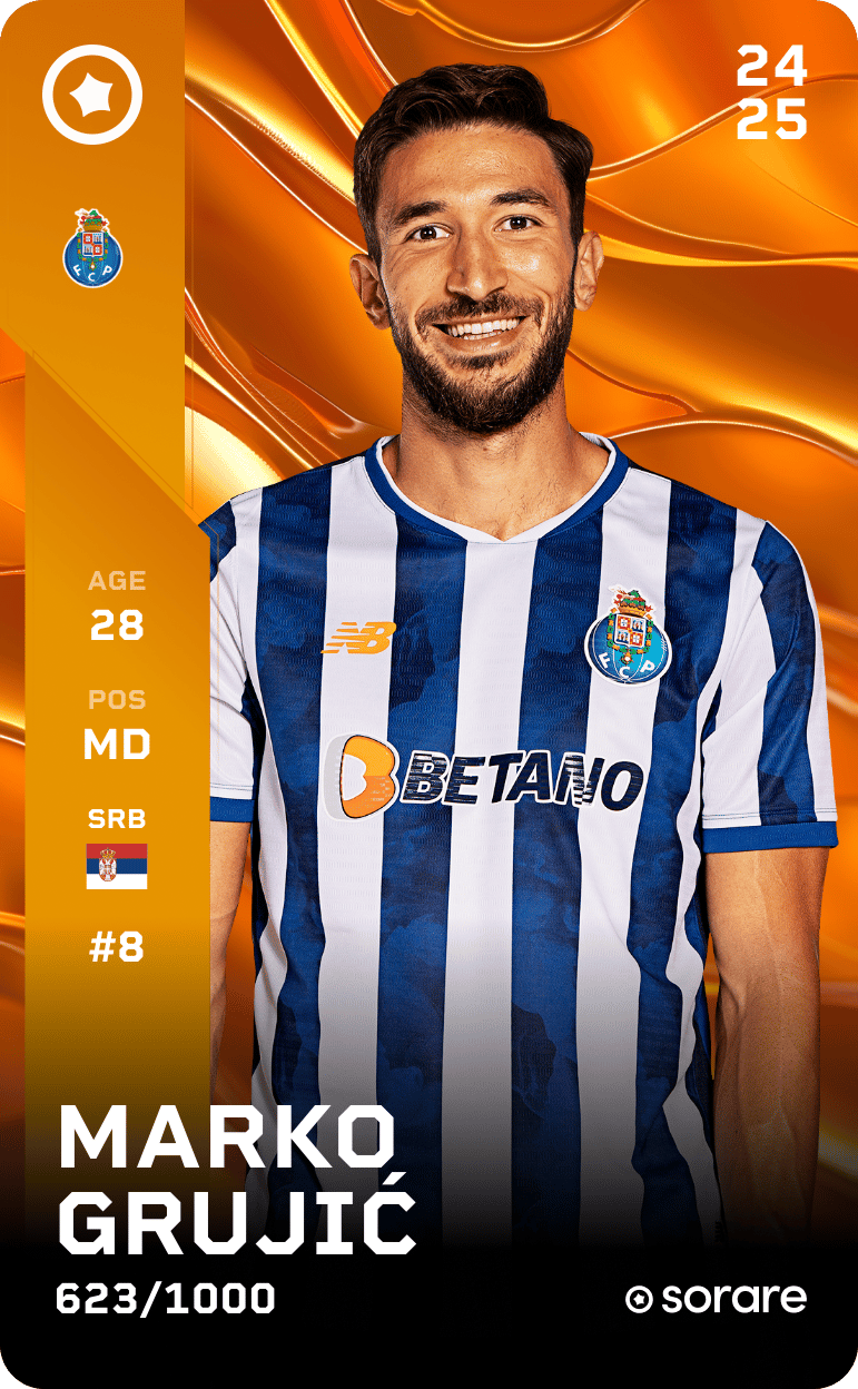 Marko Grujić 2024-25 • Limited 623/1000