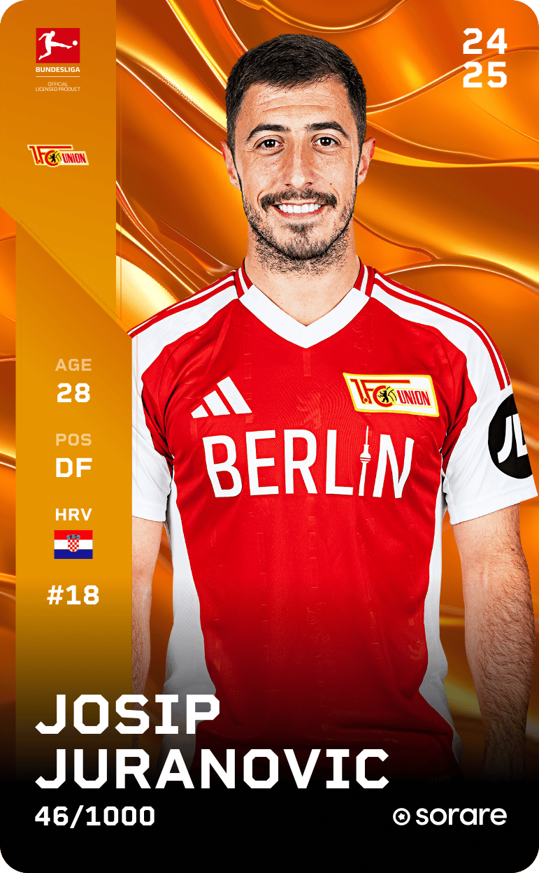 Josip Juranovic 2024-25 • Limited 46/1000