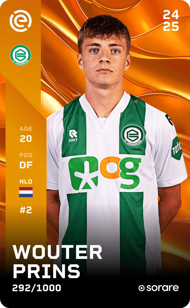 Wouter Prins 2024-25 • Limited 292/1000