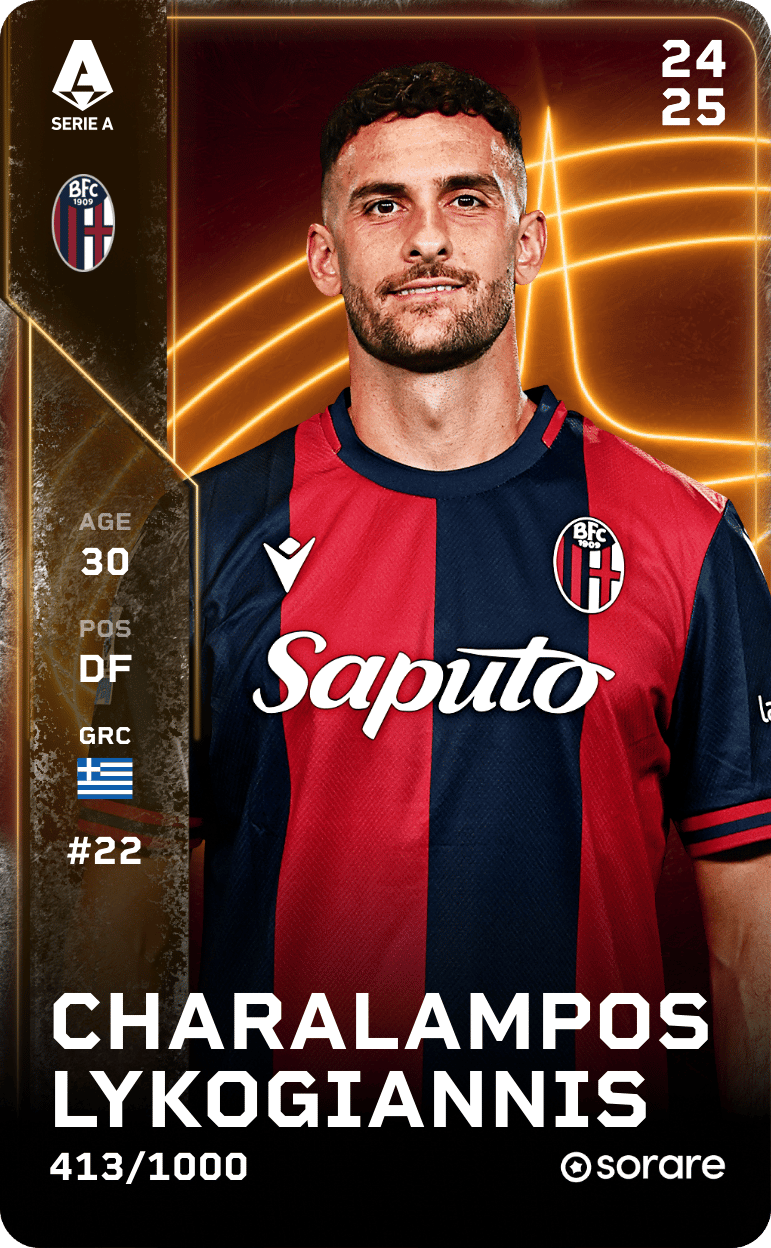 Charalampos Lykogiannis 2024-25 • Limited 413/1000