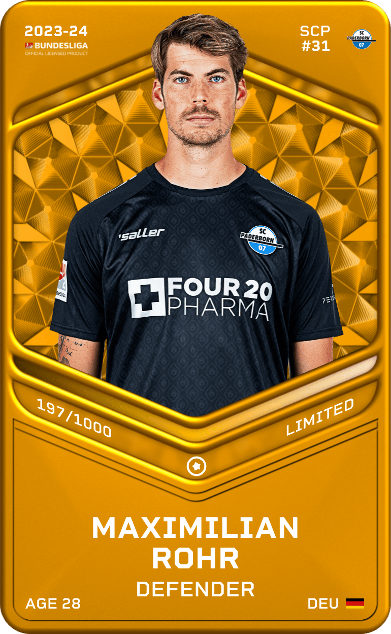 Maximilian Rohr 2023-24 • Limited 197/1000