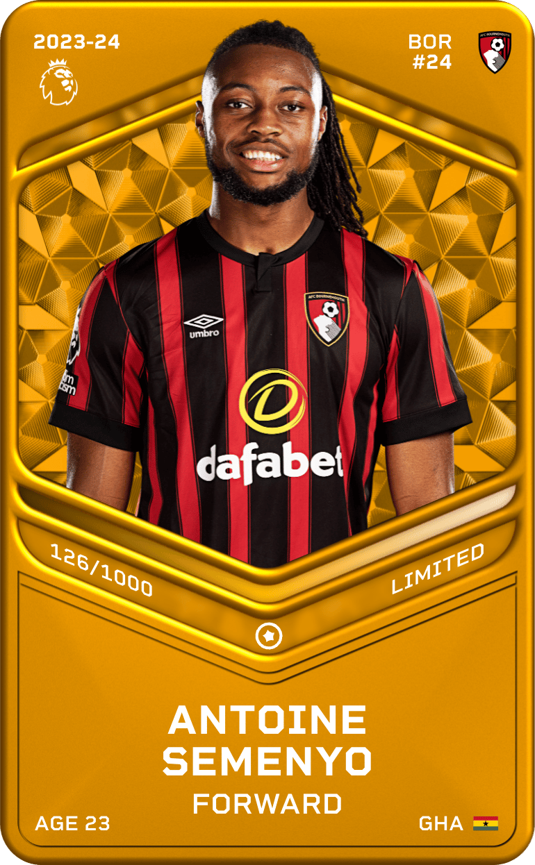 Antoine Semenyo 2023-24 • Limited 126/1000