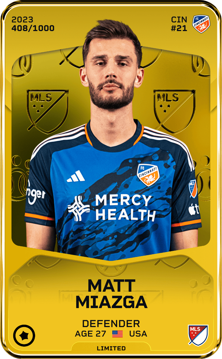 Matt Miazga 2023-24 • Limited 408/1000