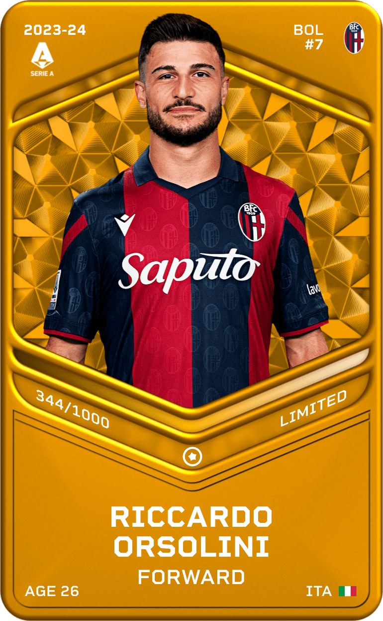 Riccardo Orsolini 2023-24 • Limited 344/1000