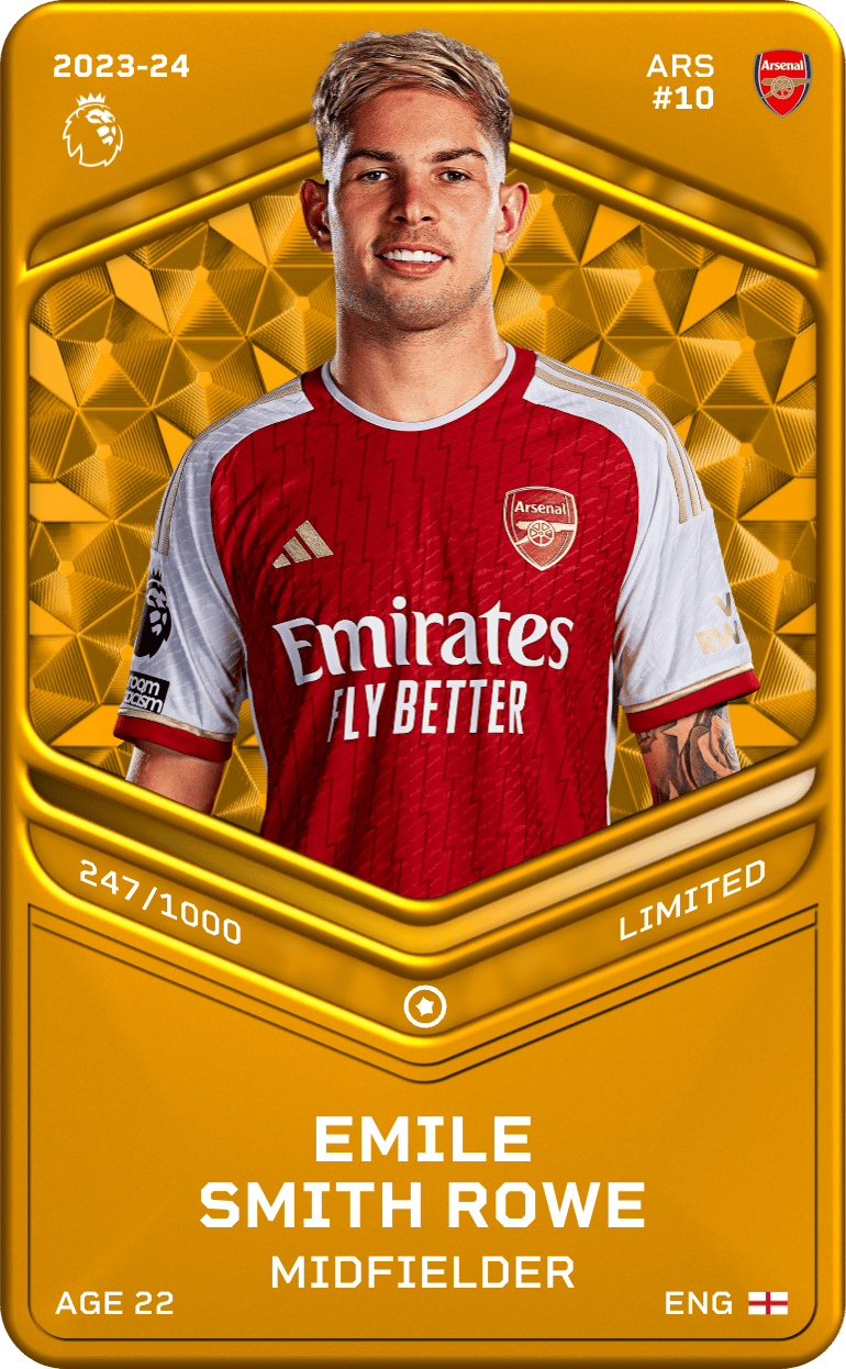 Emile Smith Rowe 2023-24 • Limited 247/1000