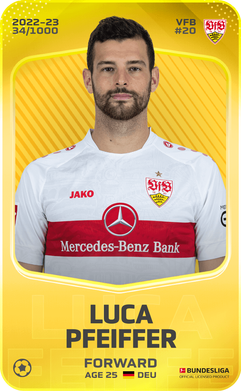 Luca Pfeiffer 2022-23 • Limited 34/1000