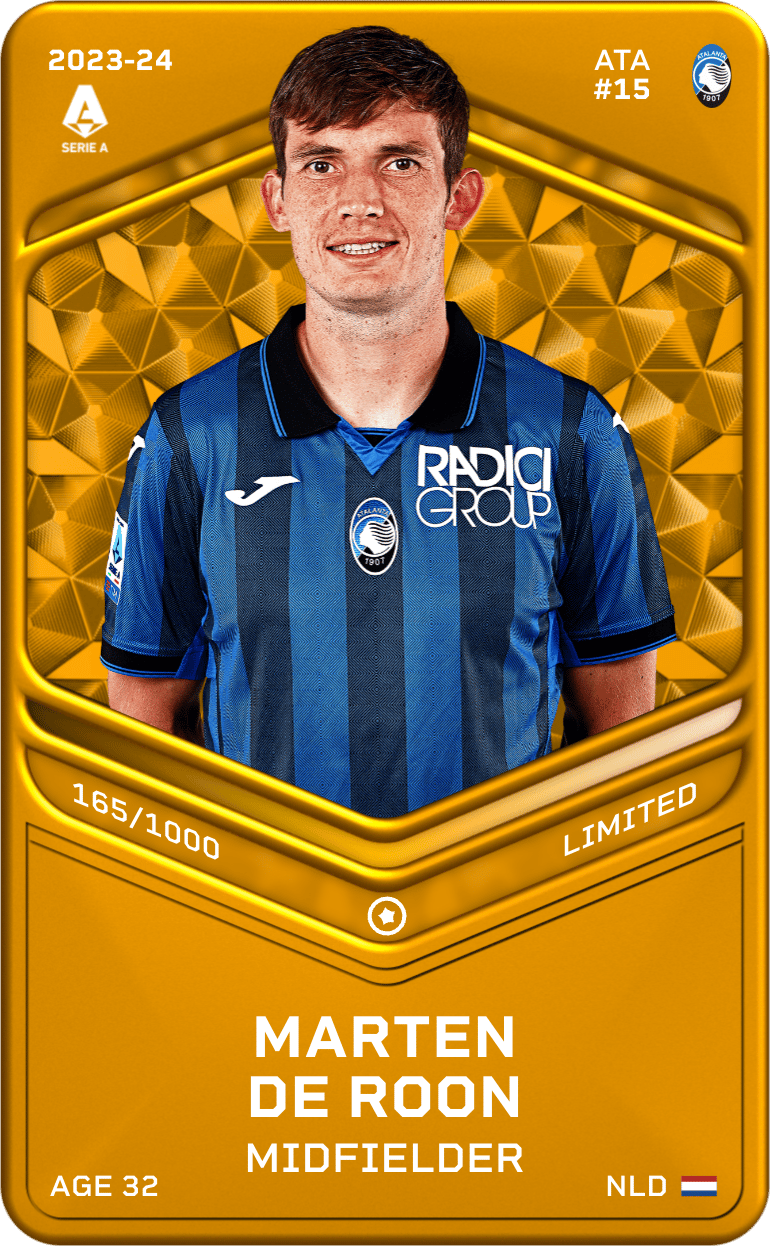Marten de Roon 2023-24 • Limited 165/1000