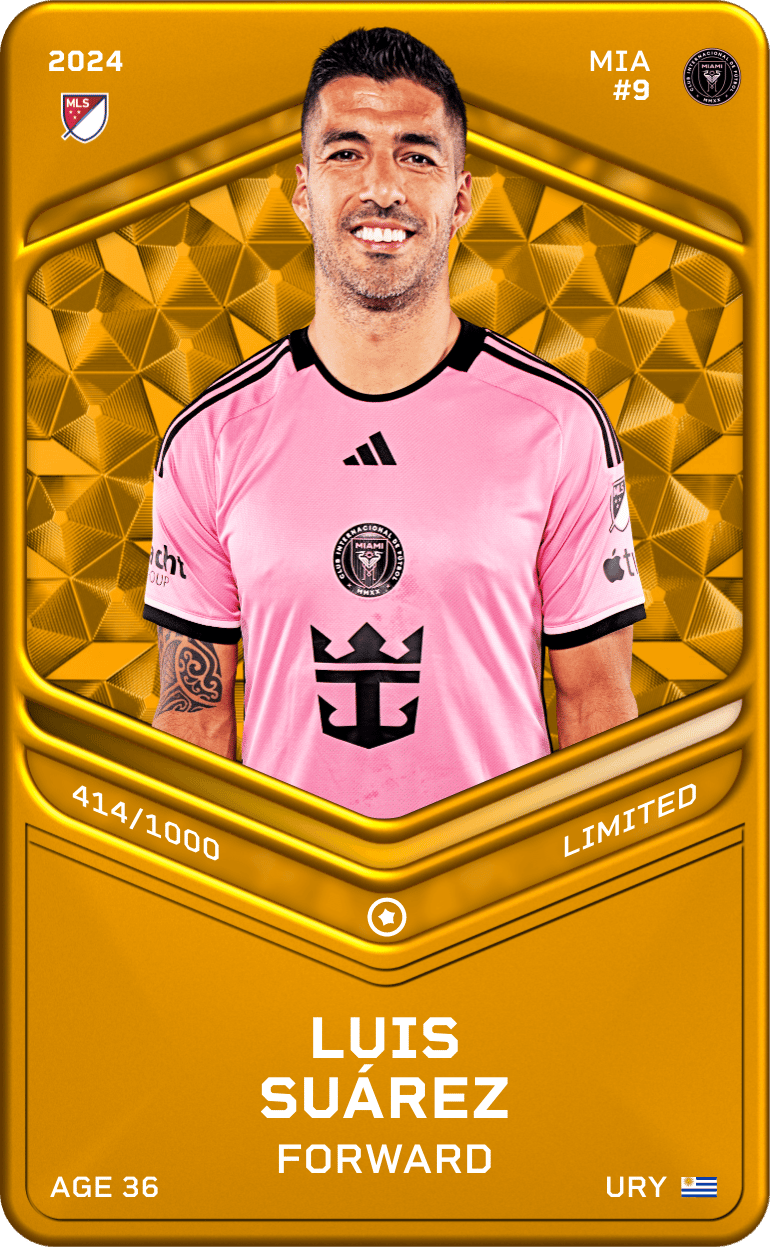 Luis Suárez 2024-25 • Limited 414/1000