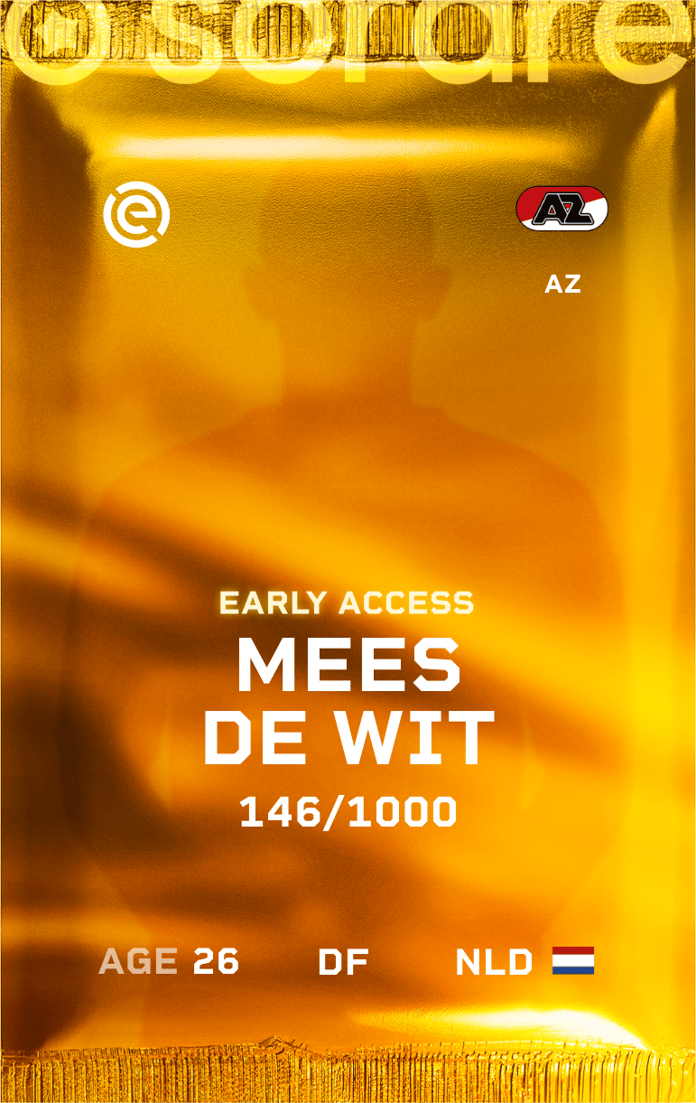 Mees De Wit 2024-25 • Limited 146/1000