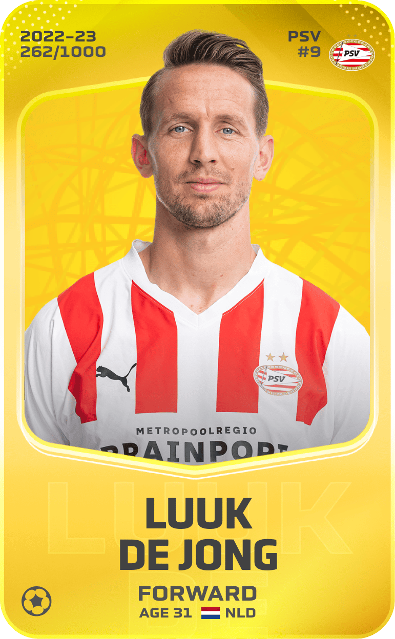 Luuk de Jong 2022-23 • Limited 262/1000