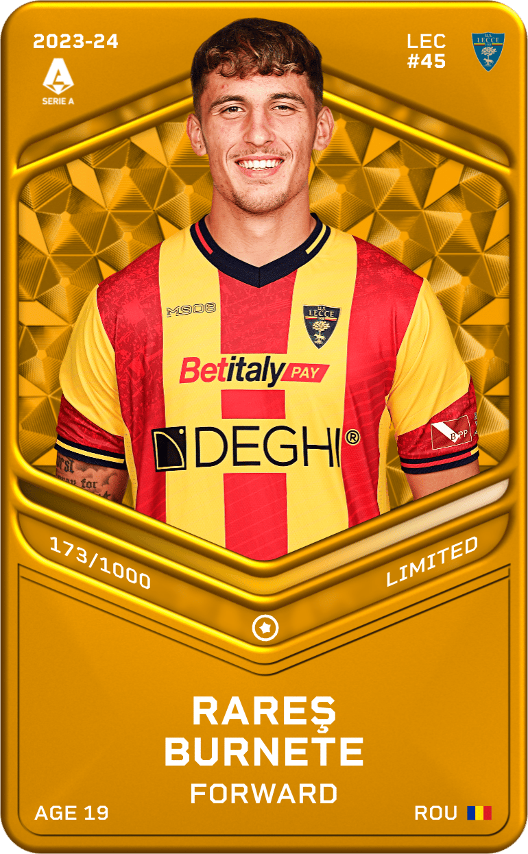 Rareş Burnete 2023-24 • Limited 173/1000