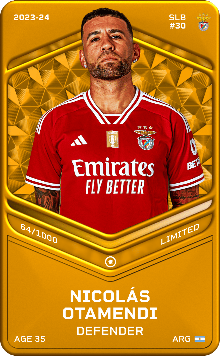 Nicolás Otamendi 2023-24 • Limited 64/1000