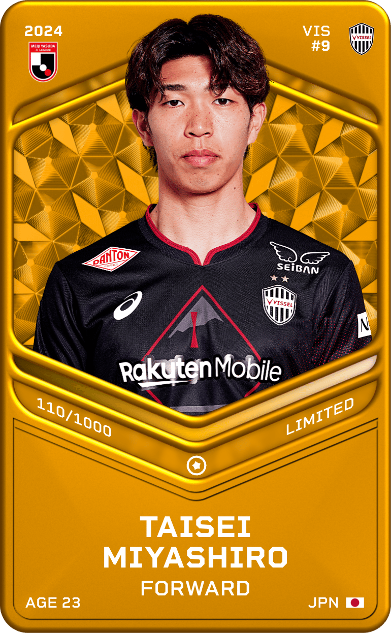 Taisei Miyashiro 2024-25 • Limited 110/1000