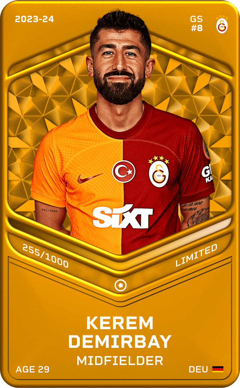 Kerem Demirbay 2023-24 • Limited 255/1000