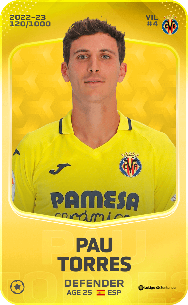 Pau Torres 2022-23 • Limited 120/1000