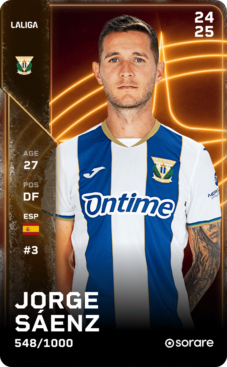 Jorge Sáenz 2024-25 • Limited 548/1000