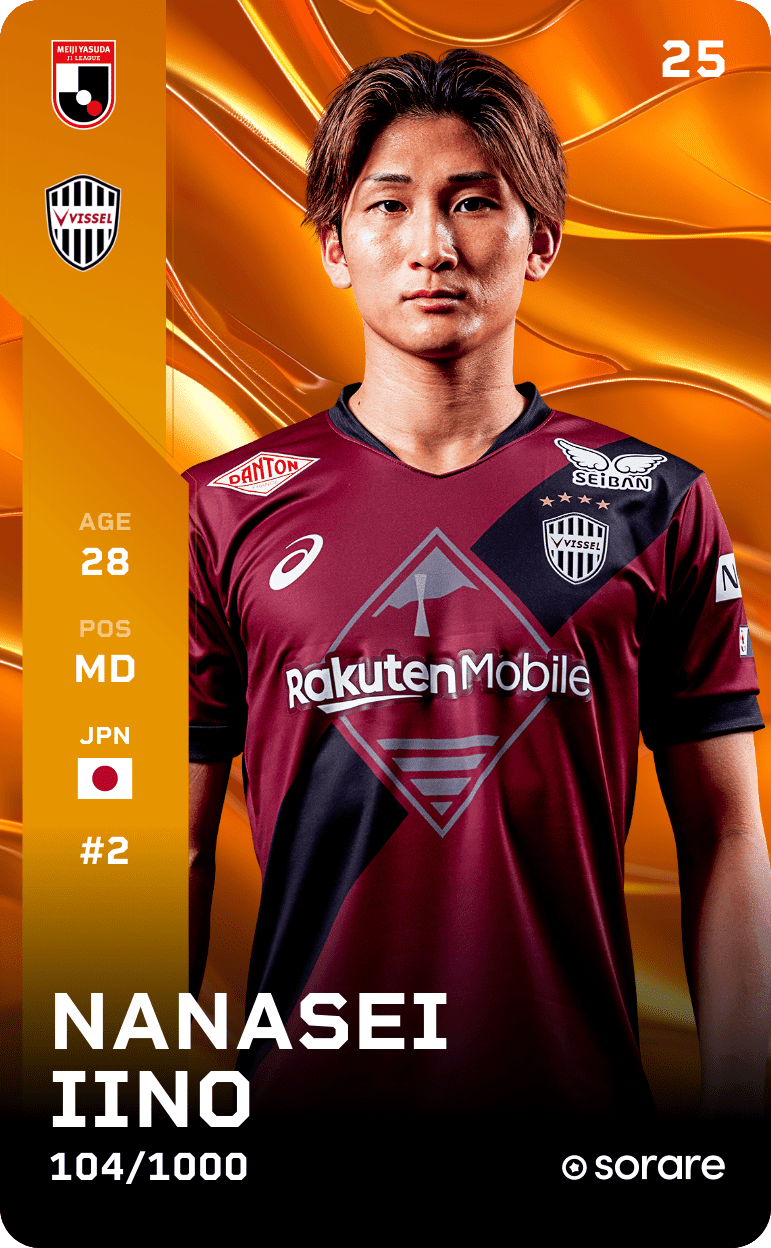 Nanasei Iino 2025-26 • Limited 104/1000