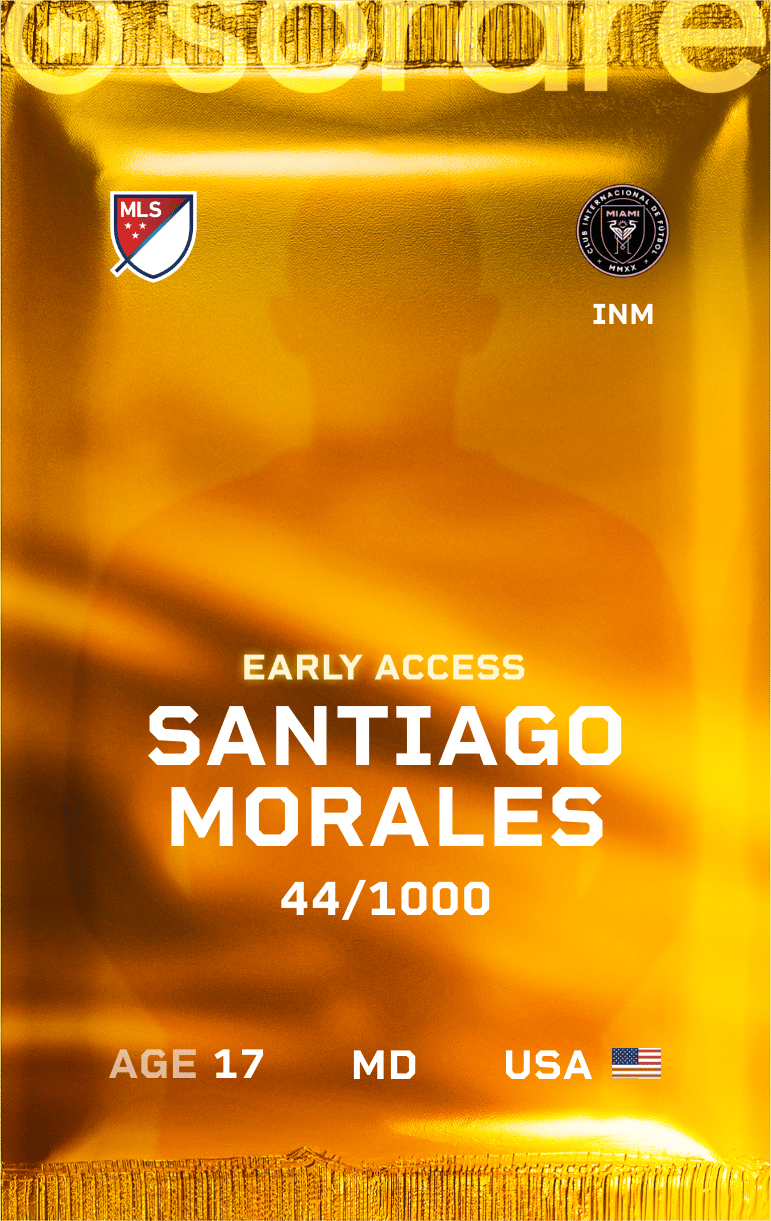 Santiago Morales 2025-26 • Limited 44/1000