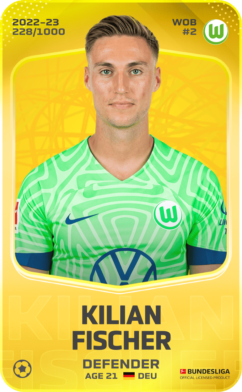 Kilian Fischer 2022-23 • Limited 228/1000