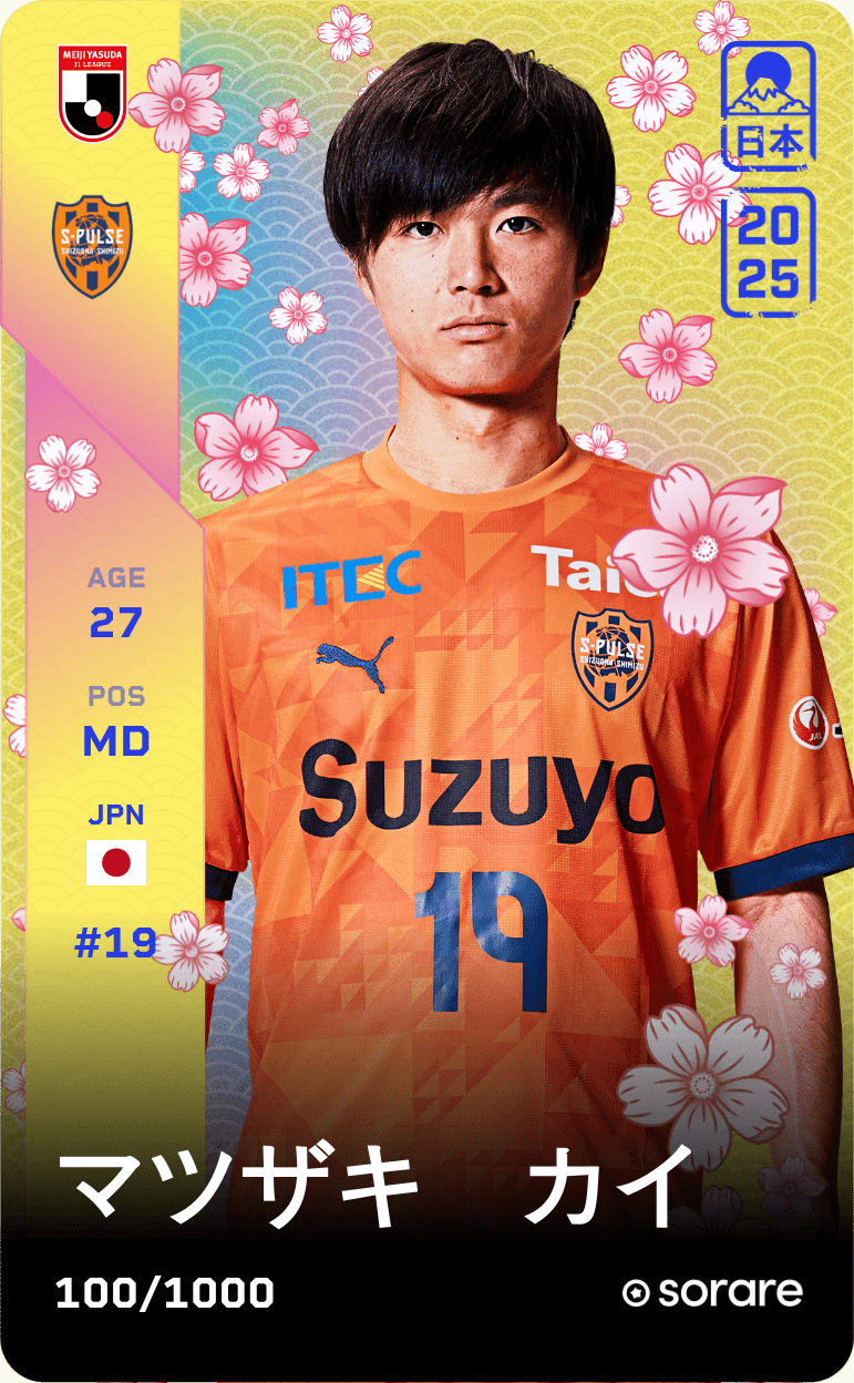 Kai Matsuzaki 2025-26 • Limited 100/1000