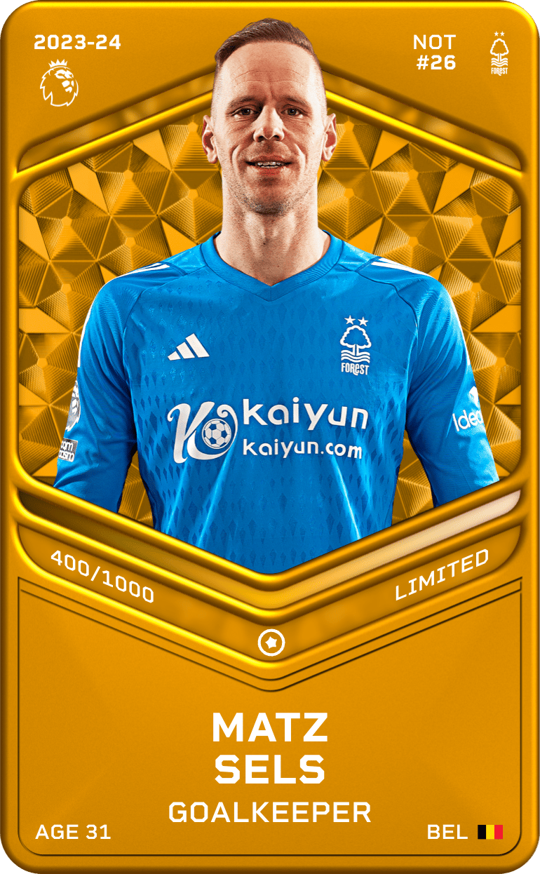 Matz Sels 2023-24 • Limited 400/1000