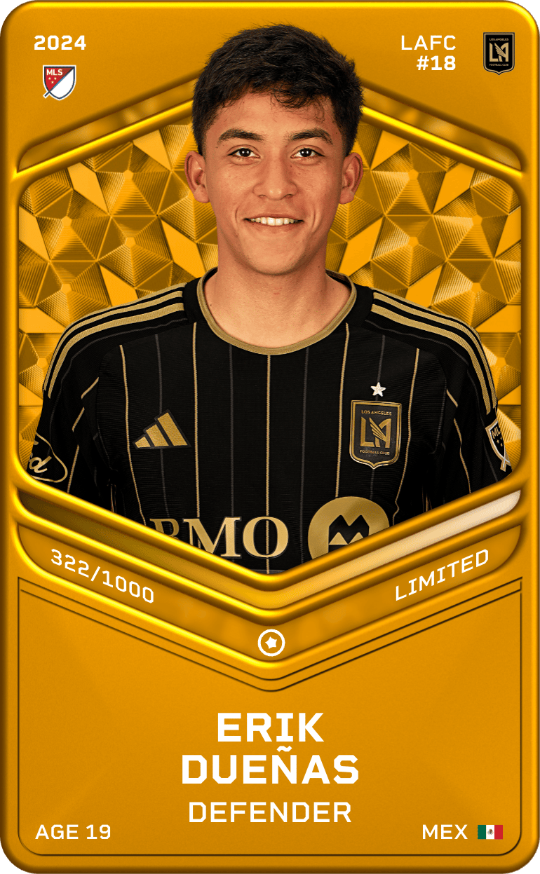 Erik Duenas 2024-25 • Limited 322/1000