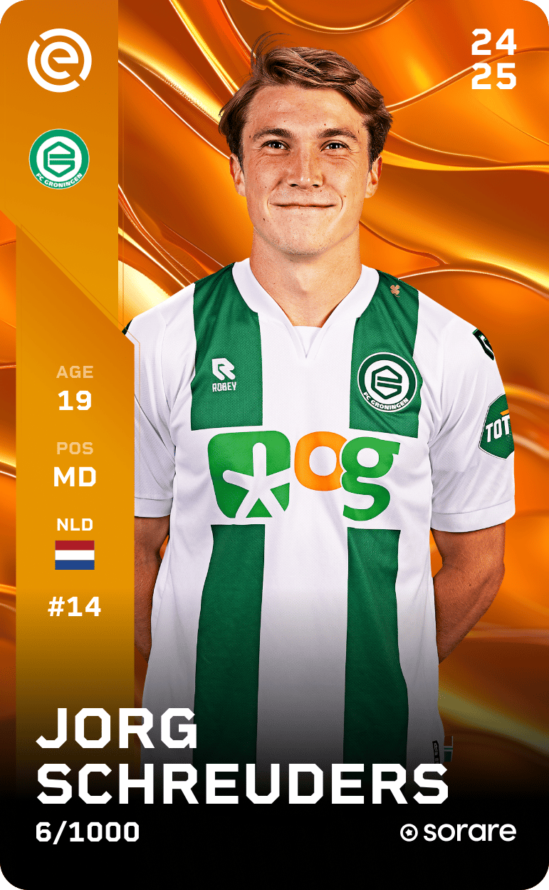 Jorg Schreuders 2024-25 • Limited 6/1000