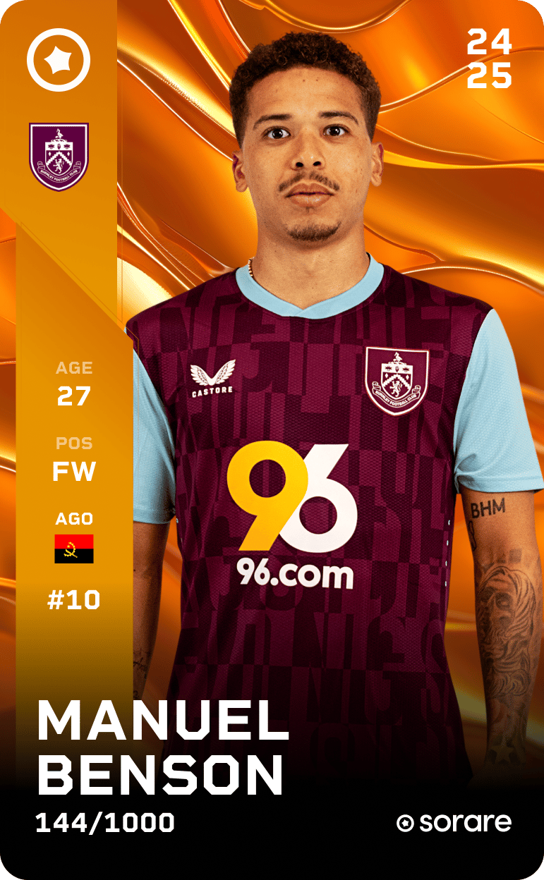 Manuel Benson 2024-25 • Limited 144/1000