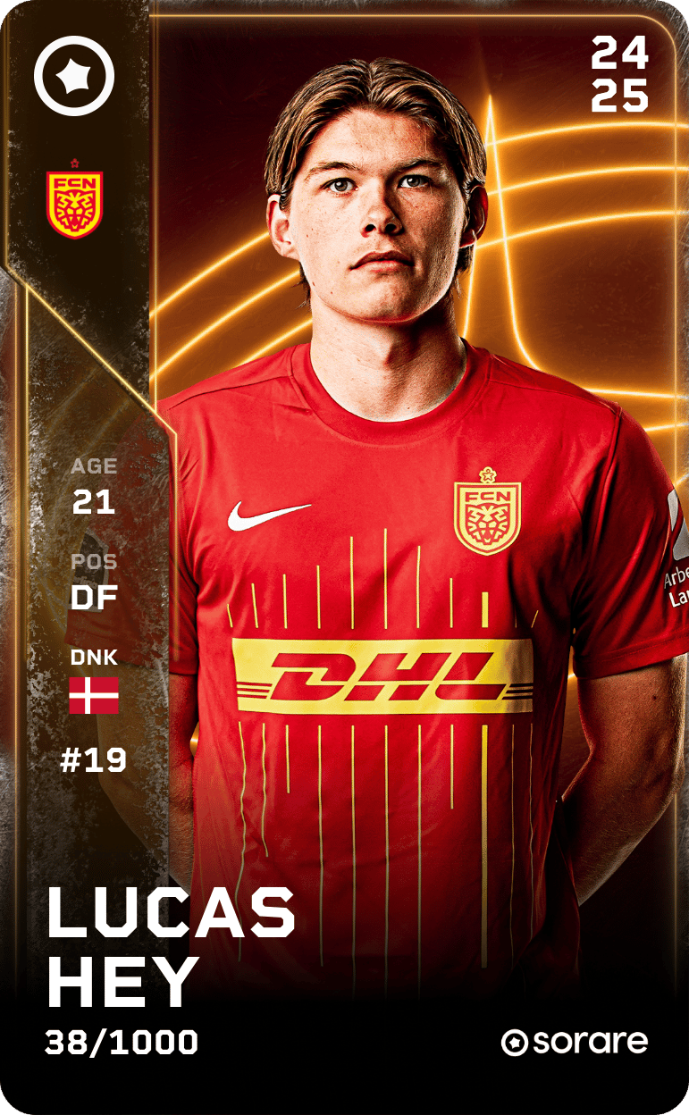 Lucas Hey 2024-25 • Limited 38/1000