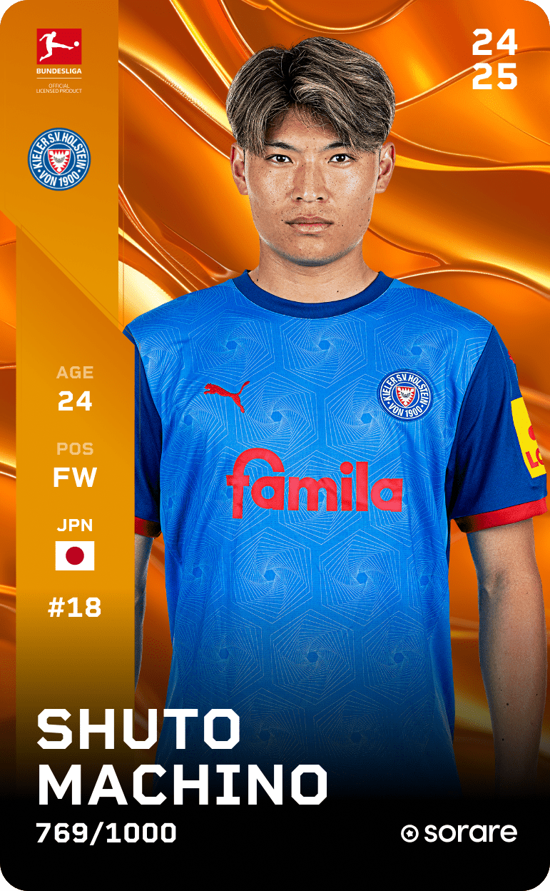 Shuto Machino 2024-25 • Limited 769/1000