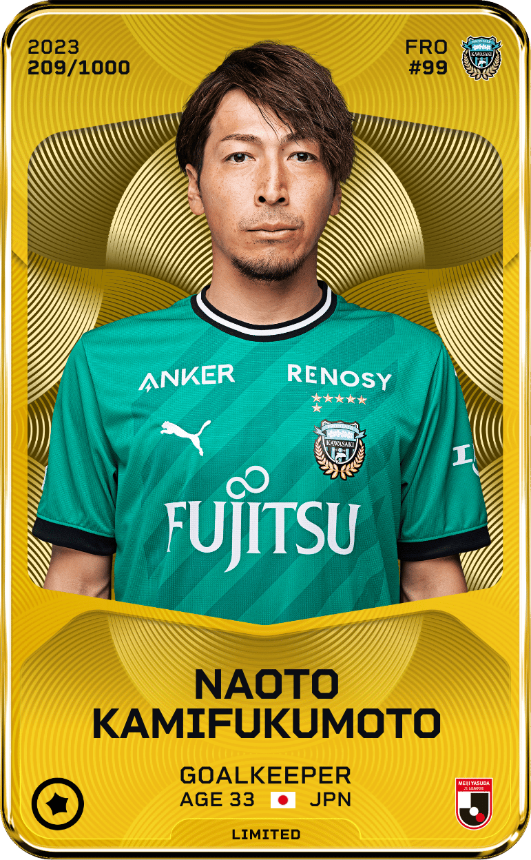 Naoto Kamifukumoto 2023-24 • Limited 209/1000