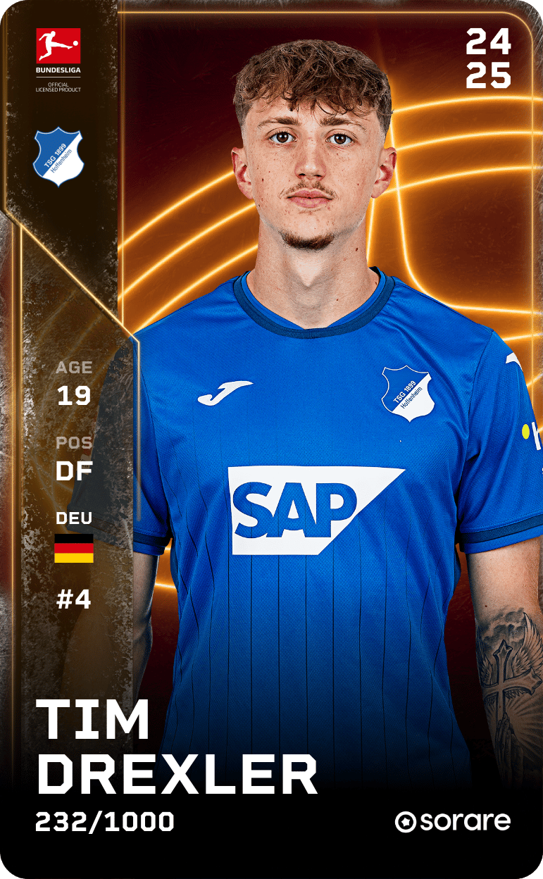 Tim Drexler 2024-25 • Limited 232/1000