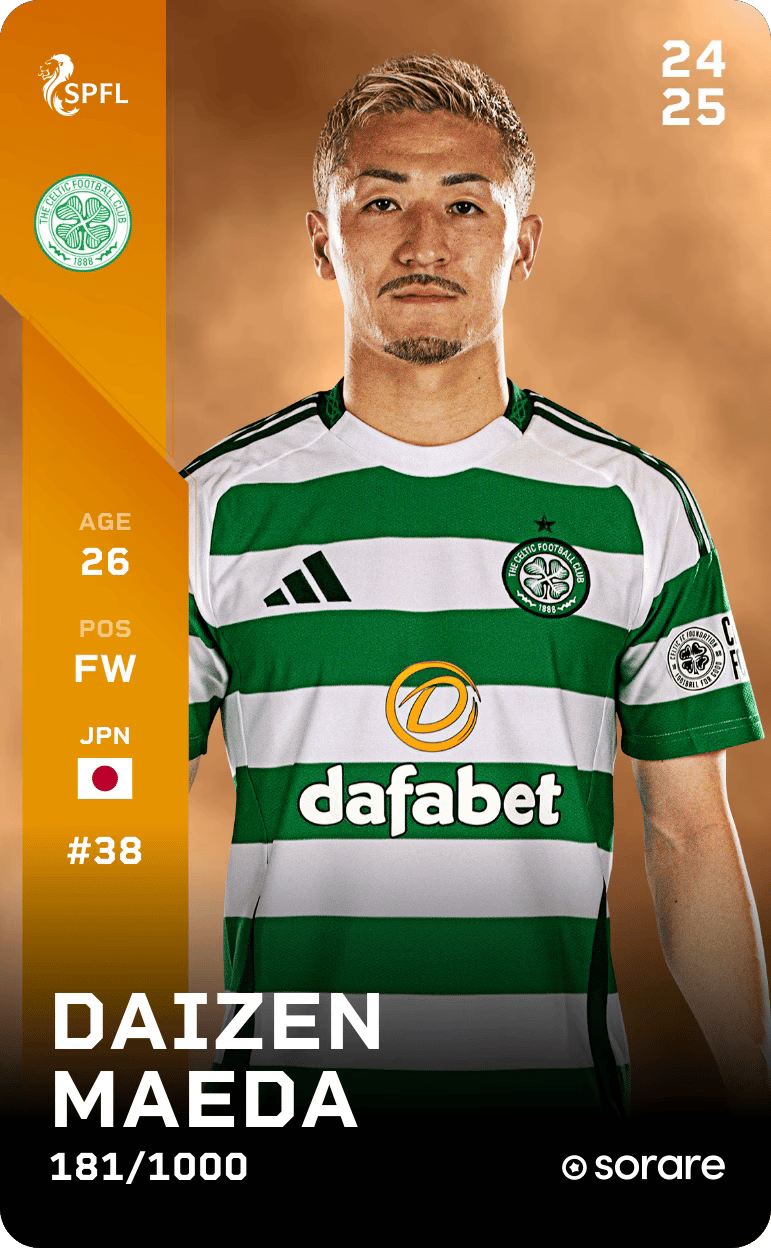Daizen Maeda 2024-25 • Limited 181/1000