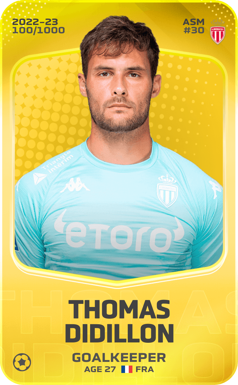 Thomas Didillon 2022-23 • Limited 100/1000