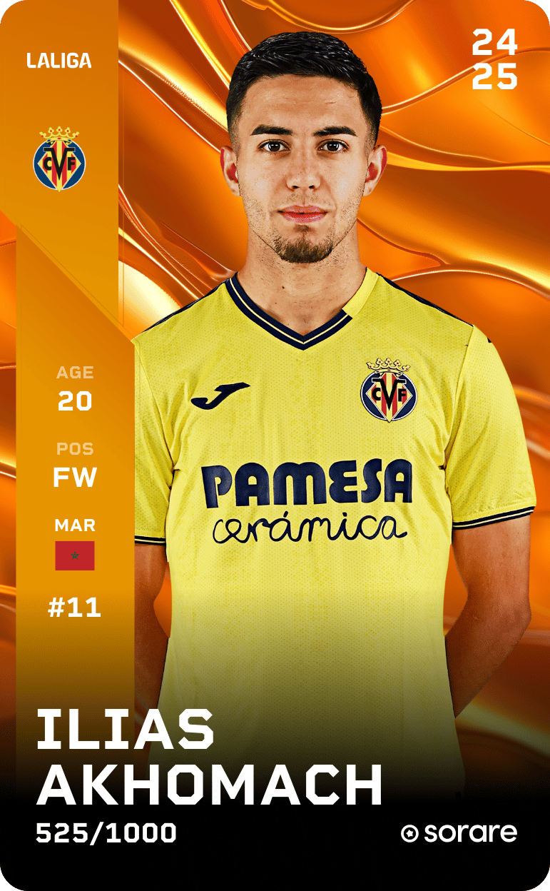 Ilias Akhomach 2024-25 • Limited 525/1000