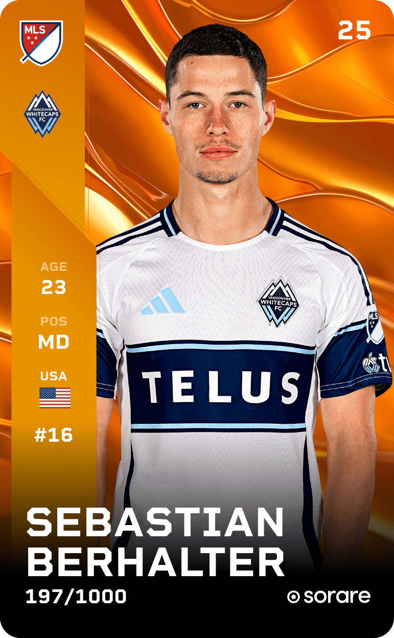 Sebastian Berhalter 2025-26 • Limited 197/1000